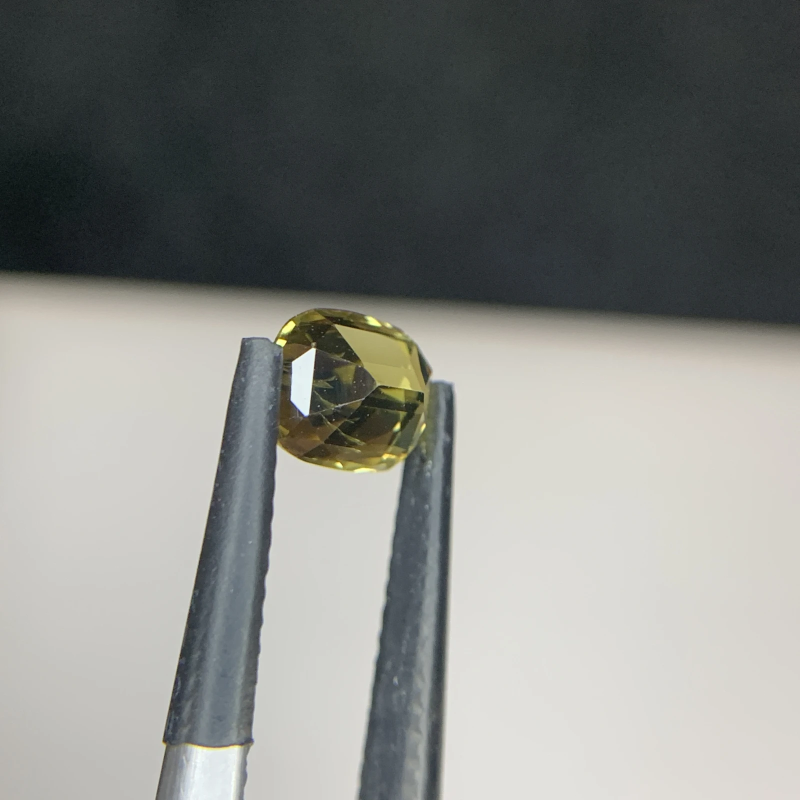 1.35 ct Natural Brownish Yellow Chrysoberyl Cushion Shape Loose Gemstone from Sri Lanka — view 8